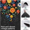 thumbnail image 3 of Pioneer Flower Floral Print Pattern Kitchen Rugs Sets Of 3,Kitchen Runner Rugs Non Skid Washable,Decorative Kitchen Floor Mats for Kitchen,Sink,Laundry,17"x30"+ 17"x47" + 17"x59", 3 of 6