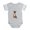 Heather Gray, variant on CafePress - Boxer Playing Poker - Cute Infant Baby Football Bodysuit