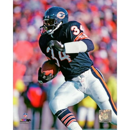 Walter Payton Action Framed Photo - Walter Payton Action Photo Print