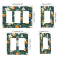 thumbnail image 2 of Yayeee Rocker Switch Wall Plate 1-Gang 4.6"x2.9" Home Decorative Outlet Cover, Orange Fruit, 2 of 6