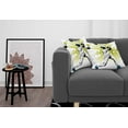 thumbnail image 3 of Ambesonne Sports Throw Pillow Cover 2 Pack, Pitcher Hits the Ball, 20", White Green, 3 of 7
