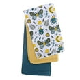 thumbnail image 1 of Kitchen Towel Set Of 3 PCs Butterfly & Beetle, 1 of 3