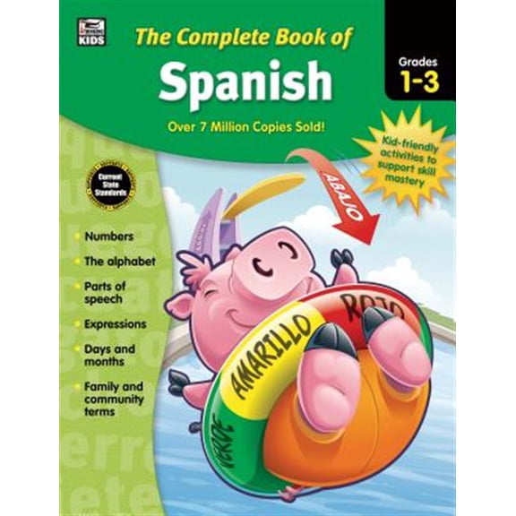 Pre-Owned The Complete Book of Spanish, Grades 1 - 3 Paperback