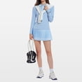thumbnail image 4 of Top-kevin Women's 2 Piece Tennis Skirt Set Pleated Golf Dress with Built-in Shorts & Pockets Athletic Workout Outfits, 4 of 9