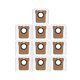 thumbnail image 1 of 10Pcs Dust Bags for M30 Pro/C107 Robot Vacuum Cleaner Dust Bags Replacement Spare Parts Accessories, 1 of 5