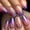 DZ612, variant on 24pcs Flower Full Cover Nail with Pearl Design Mid-length Ballet False Nails Press on Square Fake Nail Tip Wearable Manicure Set