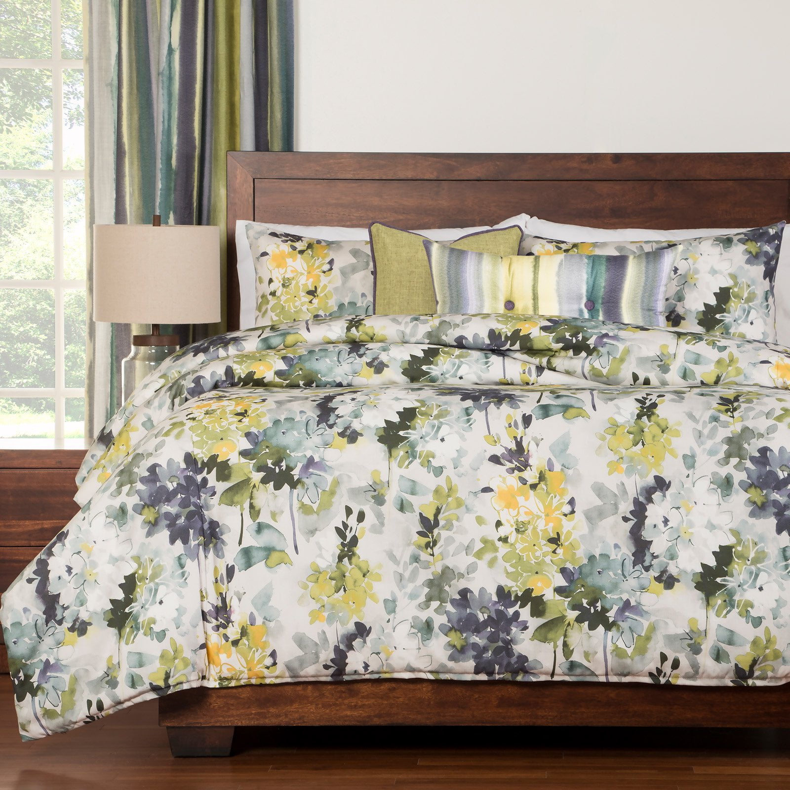 Summer Set Plum Duvet Set By Siscovers Walmart Com