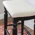 thumbnail image 5 of Linon Marino 30" Backless Bar Stool, Black, 5 of 9
