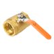 thumbnail image 2 of 1pc DN32 1-1/4BSP Brass Pipe Ball Valve 1.6MPa for Water Oil Gas, 2 of 4