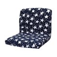thumbnail image 4 of Funda para Silla de Taburete de Bar, Funda de Asiento Cuadrada Extraíble para Cafetería, Pub, Taburete, Protectores de Silla con Respaldo Bajo, Estilo 2 Baoblaze funda para taburete de bar, 4 of 8