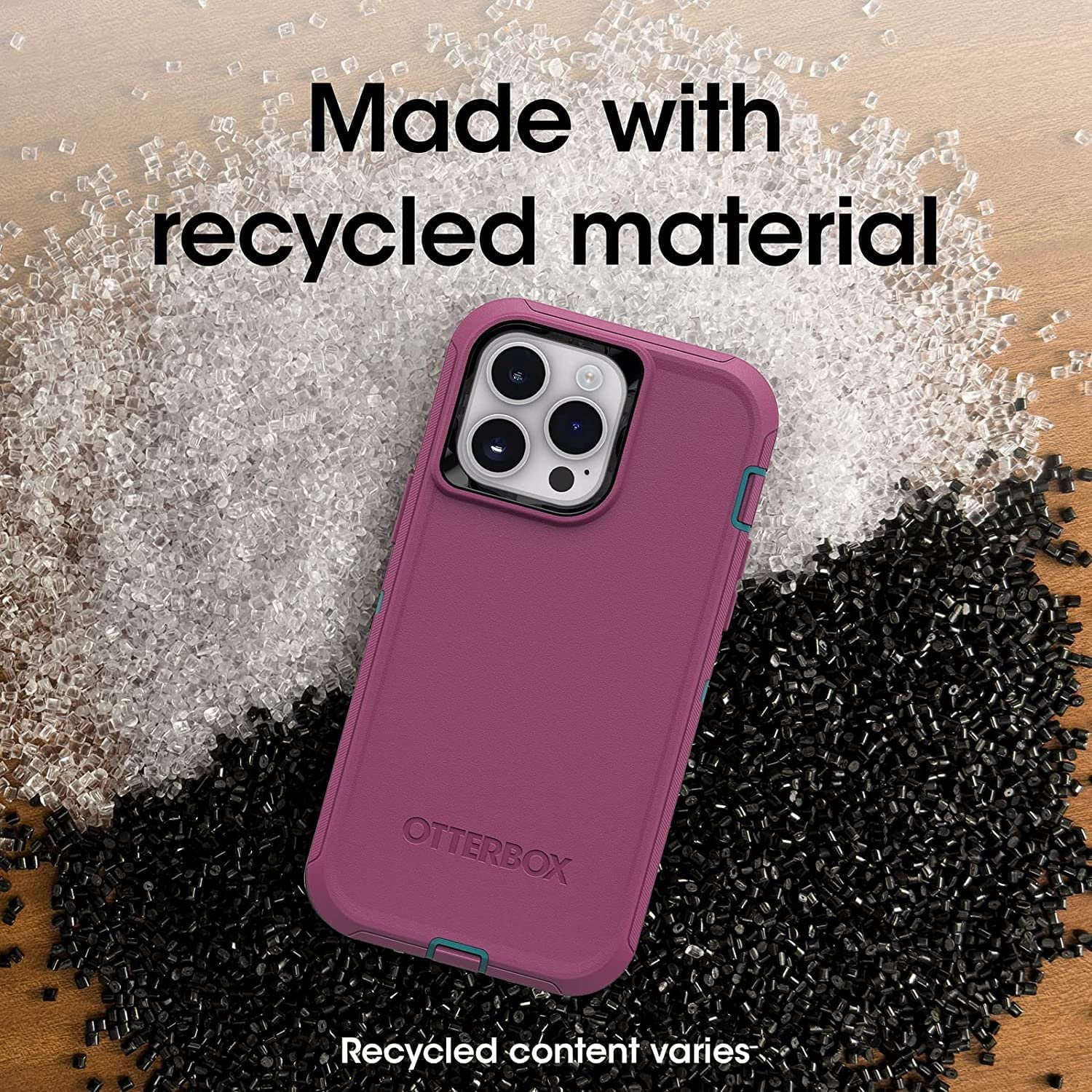 OtterBox Defender Series Screenless Edition Case for iPhone 14 Pro Max Only - Case Only - Non-Retail Packaging - Canyon Sun Pink