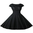 thumbnail image 1 of Femmes Robe Vintage des Années 50 60 Élégant Rockabilly Pinup Parti Robe de Bal, 1 of 7
