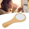 thumbnail image 1 of Espejo De Maquillaje Cosmético, Espejo De Maquillaje Con De Madera, Agarre Cómodo Portátil Para El Hogar, 1 of 7