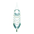 thumbnail image 6 of DecMode 13"W, 47"H Metal Bohemian Wall Decor, Blue, 1-Piece, 6 of 9