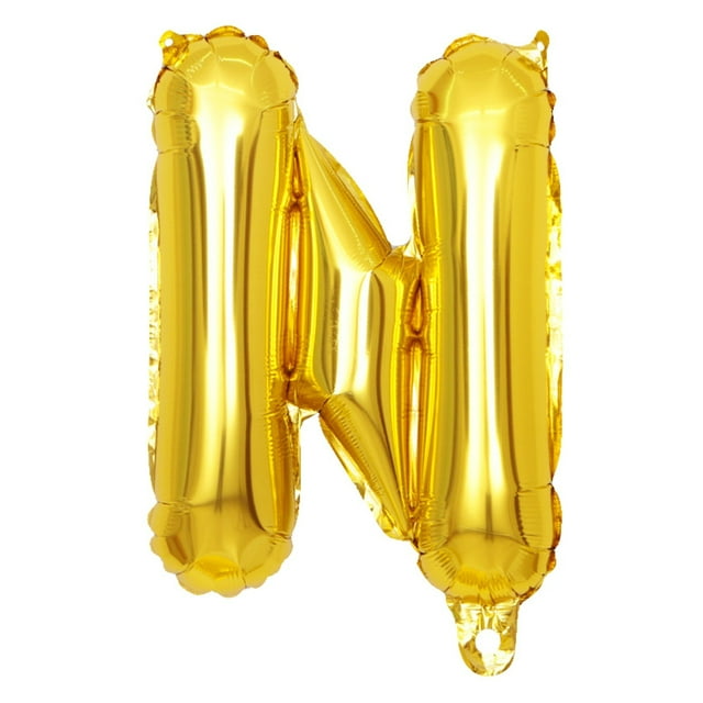 Marry Props 50 Birthday Balloons Blow up Balloons Fan compatible with Motor Gold Letters Balloons Wedding Birthday Party Decorations Banner Party Gold Letters Balloons