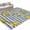 Beige, variant on Small Round Rug 3Ft, Summer Lemons Non-Slip Washable Circle Rugs Carpet, Modern Watercolor Fruit Flowers Blue Striped Indoor Outdoor Rug Floor Mats Throw Runner for Bedroom Living Room Bathroom
