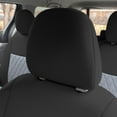 thumbnail image 5 of For Toyota Sienna 2011-2020 FH Group Neoprene Waterproof Custom Fit Car Seat Covers - Gray/Black 2nd Row, 5 of 6