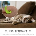 thumbnail image 3 of Clearance: - ANTI-TIC ACCESSORIES - Tick Tweezers Tick Remover Hooks Remove Bee Ticks Injection from Skin for Humans and Other Animals Cats Dogs Horses Bulls Cows Sheep, 3 of 5