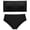 Black, variant on asdoklhq Summer Fall Sports Bras for Women 2026,Womens Fashion Plus Women's No-steel Ring Gathering No-marking Breathable Tube Top Underwear Briefs Suit