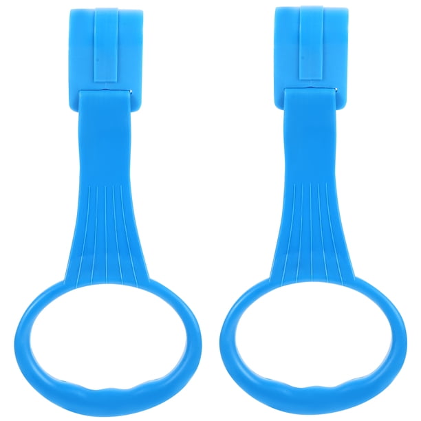 1 par de anillas portátiles para cuna de bebé, anillas colgantes para cuna de bebé, anillas para tirar de la cuna para hacer ejercicio caminando.