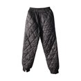 thumbnail image 5 of LIaqionyy Women's Winter Pants Elastic Waist Warm Down Padded Outdoor Lightweight Fall Trousers with Pockets, 5 of 8