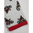 thumbnail image 2 of WIBACKER 3-12Y Toddler Boys 2-Piece Motorcycle Pajamas 100% Cotton Sleepwear Sets, 2 of 10