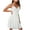White, variant on Lovskoo 2024 Women's Deep V-Neck Backless Spaghetti Straps Sparkly Sequin Mini Princess Dress Blue