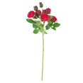 thumbnail image 2 of Ramo de flores de rosas falsas de 8 cabezas, flores artificiales de ramificación larga para , día de , 6 colores rojo, 2 of 9