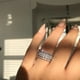 thumbnail image 2 of Anillo De Compromiso De Diamante Completo Brillante Para Mujer, Anillo De Circonia Cúbica, Anillo De Diamante Cz A La Moda, Anillo De Boda Para Mujer sonducket AP007672-01, 2 of 6