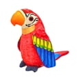 thumbnail image 4 of Muñeco de peluche de loro eléctrico simulado, juguetes para decoración del hogar, grabación, encantador, muñeco de peluche de pájaro, juguete para rojo, 4 of 8