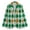 43, variant on St Patrick'S Day Argyle Pattern Print Men'S Blazer, Irish St. Patrick'S Day Fun Novelty Blazer