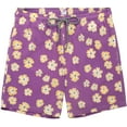 thumbnail image 1 of Biwisy Mens Swim Trunks Quick Dry Swim Shorts with Mesh Lining Funny Beach Shorts, 1 of 6
