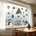 thumbnail image 4 of Christmas Window Clings Winter Decorations, Removable Christmas Window Stickers for Glass Windows, Xmas Door Decor Wall Decal Holiday Party Supplies, 4 of 5