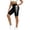 Shorts-A13Gray, variant on Plus Size Biker Shorts for Women with Pockets High Waisted Stretchy Workout Shorts Athletic Compression Fit Gym Running Shorts Tummy Control Active Wear Orange L