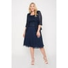 R&M Richards Mother Of Bride Short Jacket Dress