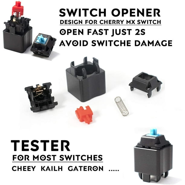 Metal MX Switches Opener For MX Keys Cherry MX Brown Keyboard Holy Panda  Switches Lube Kits For Mechanical Keyboard 