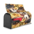 thumbnail image 3 of Yiaed Cute Panda Sunflower Print Mailbox Covers, Magnetic Mailbox Cover, Mail Box Covers for Garden Outdoor Decor Box Covers-25.5x21 in, 3 of 8