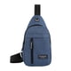 thumbnail image 2 of Bolsa de pecho cruzada estilo japonés para hombres y mujeres - Bolsa deportiva resistente al agua con múltiples bolsillos para teléfono, cartera y llaves, 2 of 9