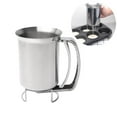 thumbnail image 1 of pitrice Stainless Steel Batter Dispenser Hand-held Batter Separator Cupcake Making Accessories, 1 of 8