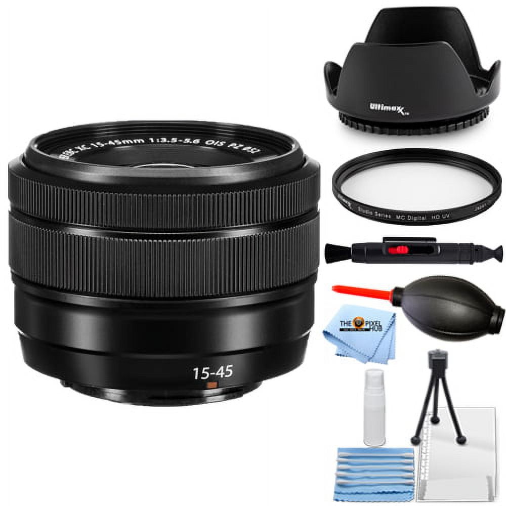 FUJIFILM XC 35mm f/2 Prime Normal-Length Lens with 7PC Accessory