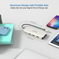 thumbnail image 6 of WAVLINK 12-in-1 Dock Station, USB-C to 4K HDMI & 2K VGA Laptop Dock, 85W Charge, Ethernet, MicroSD & SD Card Reader for Windows/Mac Laptop, 6 of 8