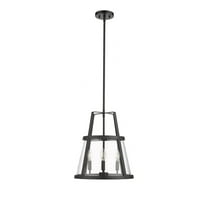 Millennium Lighting Edelweiss Light 4 Pendant Fixture 18 Inch - Matte Black