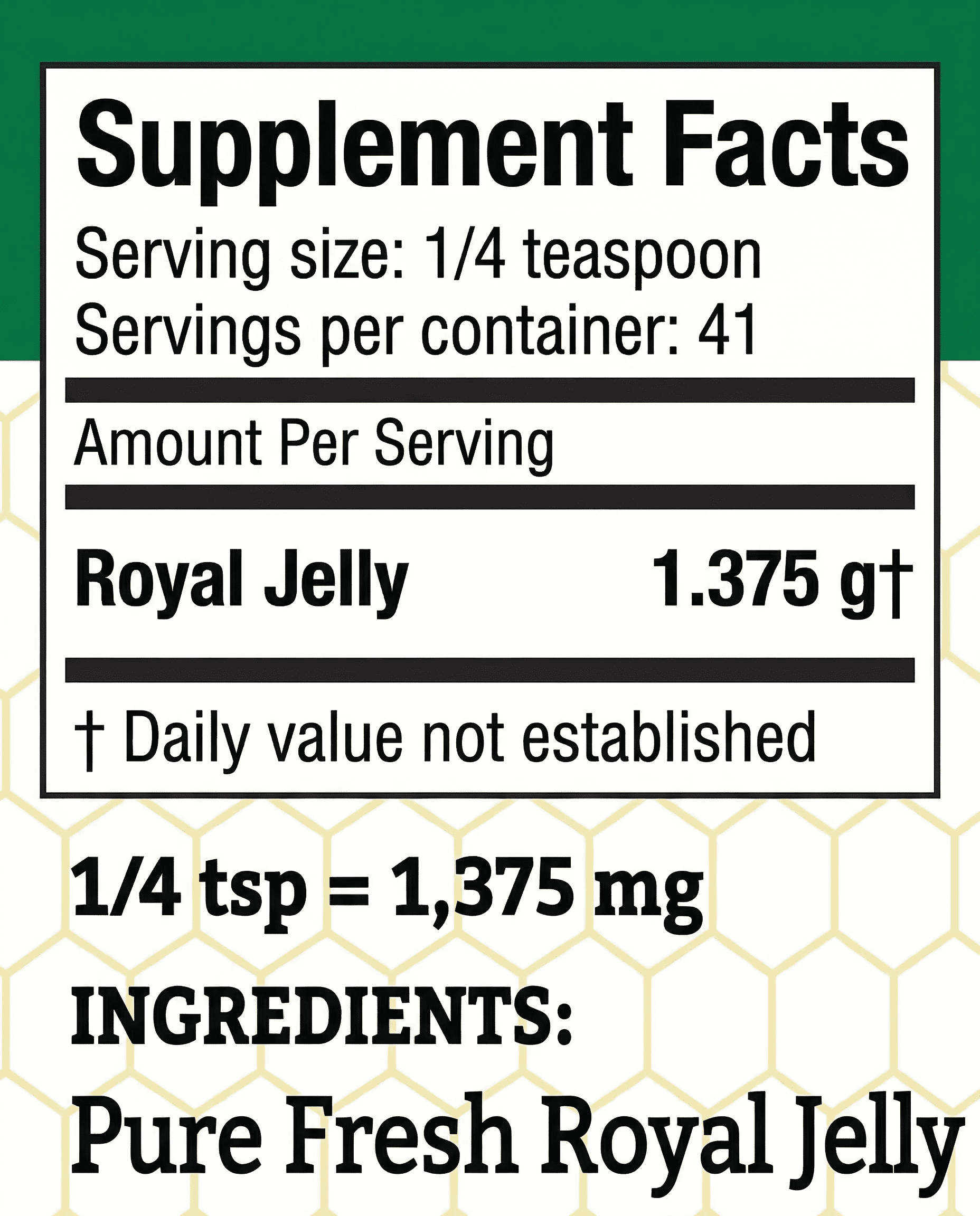 Stakich Fresh Royal Jelly - Pure All Natural Dietary Supplement - 2 fl oz