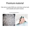 thumbnail image 3 of Kits de manicura Qarigey 1 Juego de uñas postizas SM17W Blanco, 3 of 6