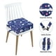 thumbnail image 5 of Asiento elevador para niños pequeños SMZCTYI con correas de seguridad antideslizantes, color azul marino, 5 of 7