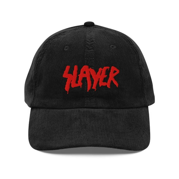 Slayer - Vintage Corduroy HD Embroidered Cap