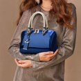 thumbnail image 4 of Bolso de hombro Bolso bandolera de charol Carteras con asa superior brillante, 4 of 4