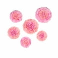 thumbnail image 5 of BalsaCircle 6 Pieces 7" 9" 11" Blush Pink Carnations Large Party Tissue Paper Wedding Flowers, 5 of 6