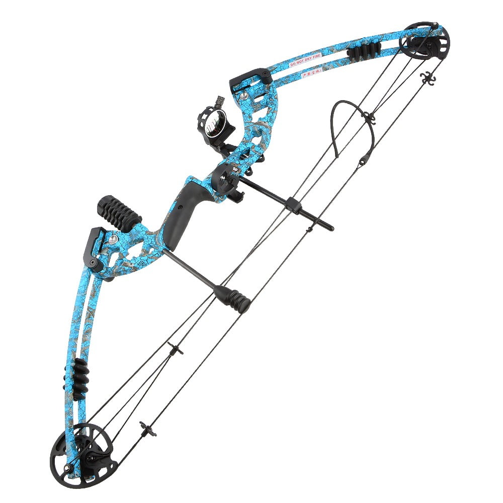 AMEYXGS Archery 30-55lbs Compound Bow 310fps Archery Let-off 70% Shoot Hunting Pulley Bow Arrow
