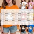 thumbnail image 3 of 13-14 Years Girl Halloween Short Sleeved Top Halloween T-Shirt Party Gift Spooky Season Daily Casual, 3 of 5